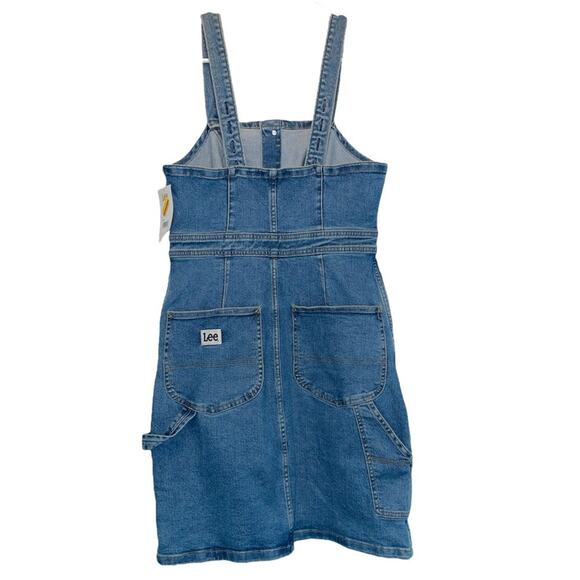 Lee Denim Utility Overalls Jean Dress size Small - Picture 3 of 9